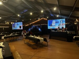 Phoenix event production setup by JAM Audio Video Staging in Arizona